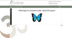 Desktop Screenshot of fluid-yoga.co.uk